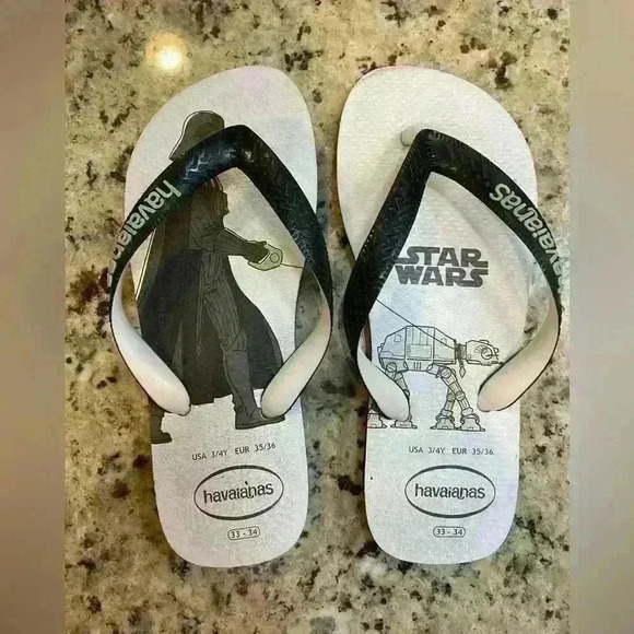 Havaianas Boy's Kid's Star Wars Flip Flop - Picture 1 of 5
